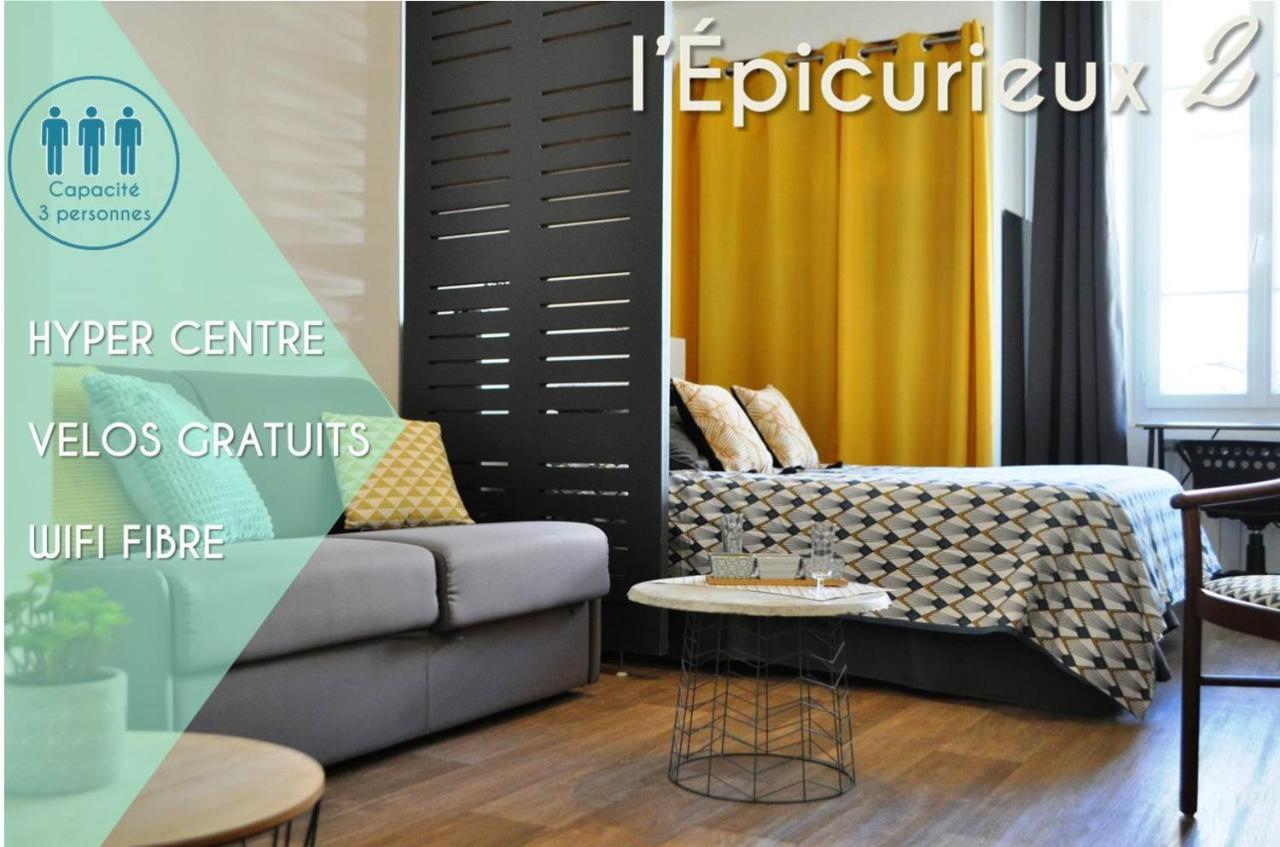 Appartements Epicurieux Hyper Centre Ville, Calme - Sejouraixlesbains Aix-les-Bains Bilik gambar